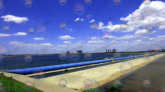 河北石家莊滹沱河橡膠壩